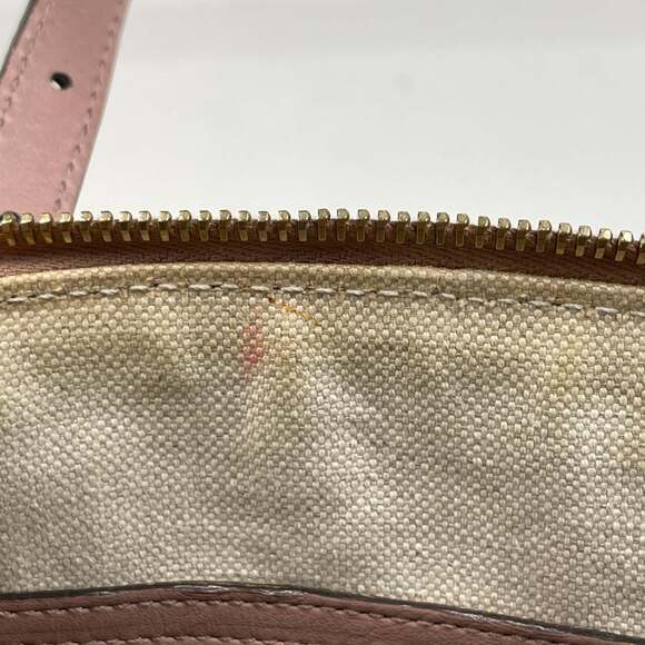 Gucci Micro Guccissima Handbag, 2-Way Shoulder Bag with GG Pattern, Patent Le... - Picture 9 of 11